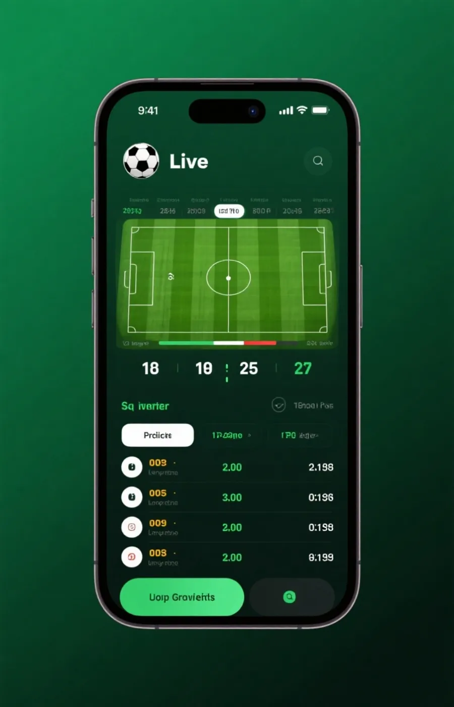 Fifa Worldcup app 界面预览